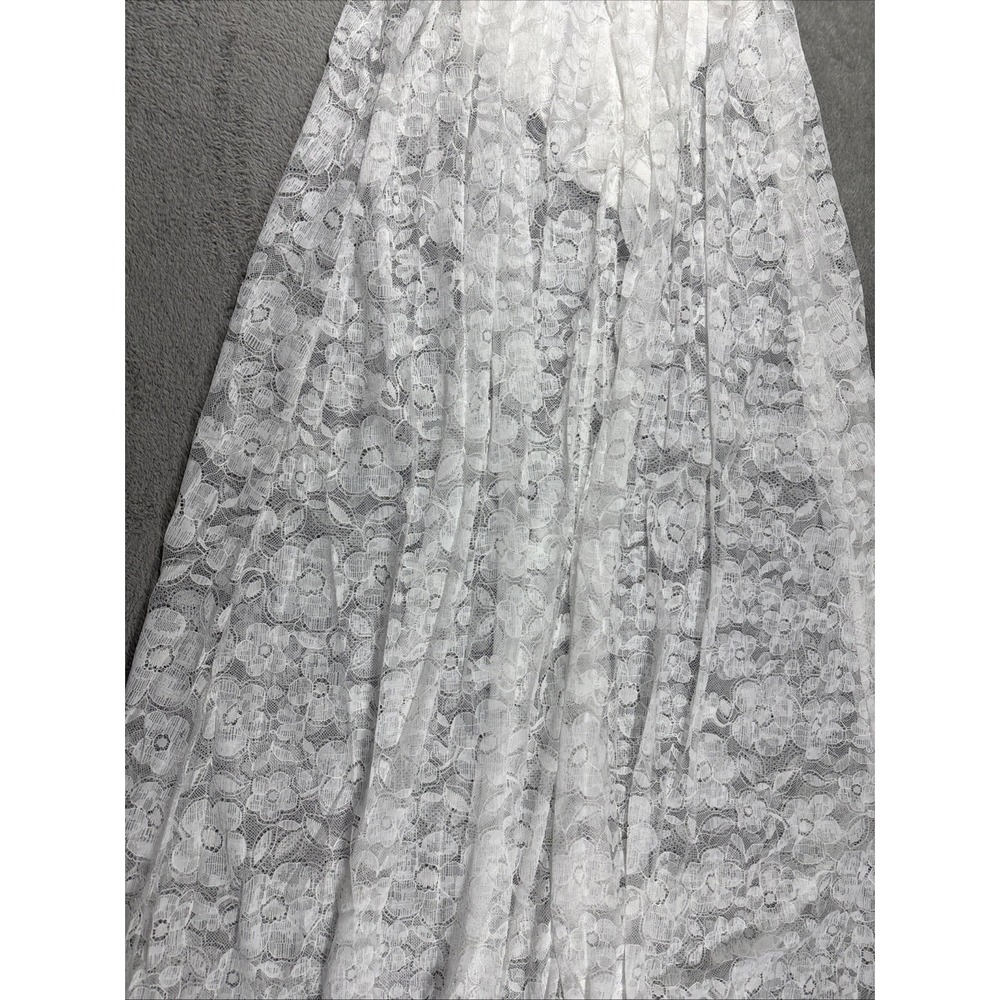 NWT For Love and Lemons Lorena Maxi Dress White Lace Size XS - Picture 14 of 14